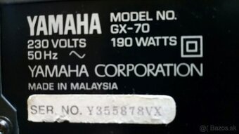 YAMAHA GX-70 - 11