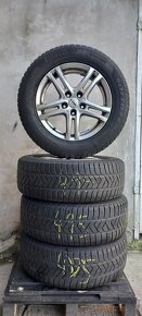 Hlinikove disky 5x112 r16 a zimne pneu 215/60 r16 - 11