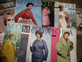 STARÉ MODNÉ ČASOPISY, naša moda, milena,dum mody,žena a moda - 11