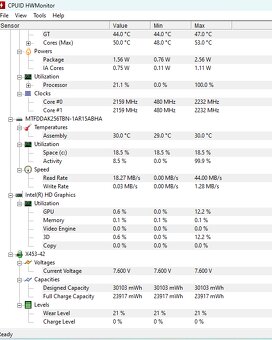 Notebook Asus X553SA, windows 11 pro -predám. - 11