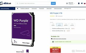 4 / 3 / 2 TB Western Digital Purple™ Red Pro™ - nepouzite. - 11