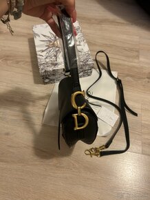 Cristian Dior Saddle bag / kabelka + box (CHD11) - 11