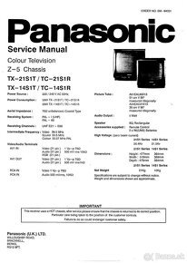 Predám Televízor Panasonic TX-21S1TCP - 11