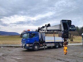 SCANIA P 310, hydraulicka ruka+hydraulické čelo. dph - 11