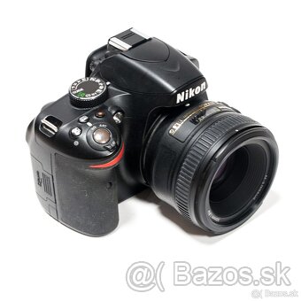 Zrkadlovka Nikon D3200 s dvomi objektívmi a príslušenstvom - 11