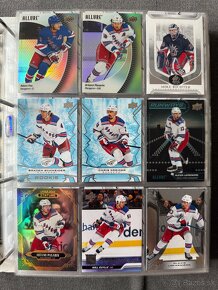 Predám lot 300 kariet NEW YORK RANGERS - 11