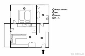 NA PREDAJ klimatizovaný 2-izbový byt s balkónom ,Most pri BA - 11