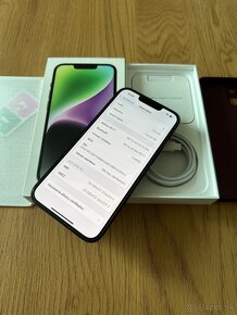 iPhone 14 128 gb Midnight - komplet príslušenstvo, záruka - 11