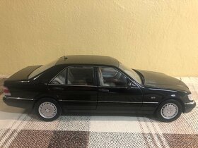 1:18 - MERCEDES-BENZ S600 -W140- NOREV HQ - BLACK - 11