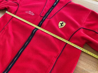 vintage Ferrari Michael Schumacher fleece mikina/bunda - 11