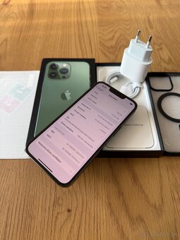 iPhone 13 Pro 128 gb Alpine Green v záruke + príslušenstvo - 11