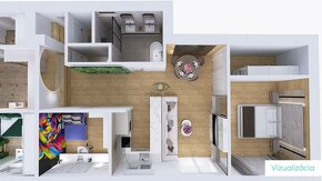 Novostavba 3 izbového bytu s terasou a predzáhradkou, A2 Som - 11
