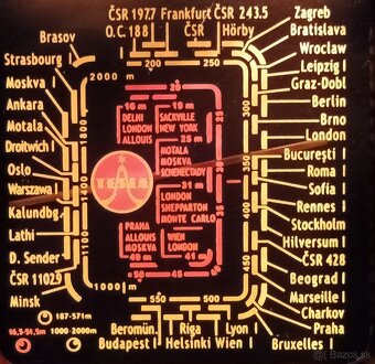 Staré rádio Tesla Talisman 308U, plně funkční, top stav - 11