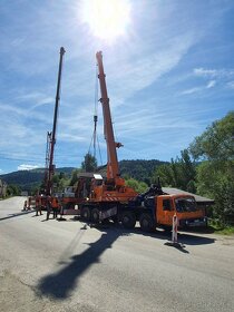 Ponúkame žeriavnícke práce, dopravu s hydraulickou rukou - 11