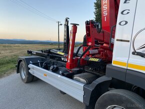 MERCEDES-BENZ ATEGO 1218 - HÁKOVÝ NOSIČ KONT. + HYDR. RUKA - 11