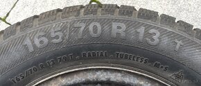 4x100 R13 + zimne pneu 165/70 R13 Matador - 11