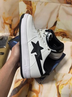 Bape Bapesta x jjjjound kollaboracia Topánky Sneakers - 11