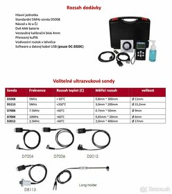 Ultrazvukový hrúbkomer DIGICHECK DC-2020C - 11