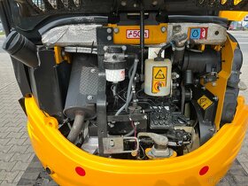 Minibager minirypadlo JCB 8025 ZTS,  3 lizice, rychloupinak - 11