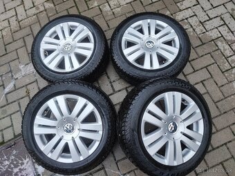 Predám celoročné obutie vw Sharan 205/55R16 rozteč 5x112R16 - 11