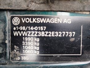 VW Passat 1.9 tdi 74kW - 11