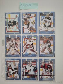 Hokejové karty - brankári COMPENDIUM BLUE - 11