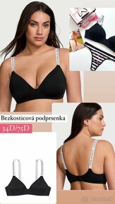 Victoria’s Secret bezkosticova podprsenka 75D - 11