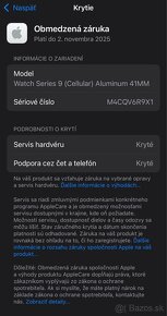 Apple Watch 9 41mm LTE GPS Cellular - nové, rok záruka - 11