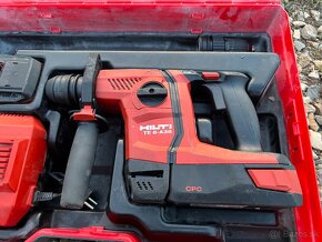 Hilti TE 6-A36 vŕtacie kladivo, 2x batéria, nabíjačka, kufor - 11