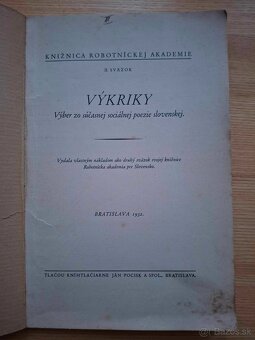 Bibliofílie, Poézia, Katolícka moderna, Staršie vydania - 11