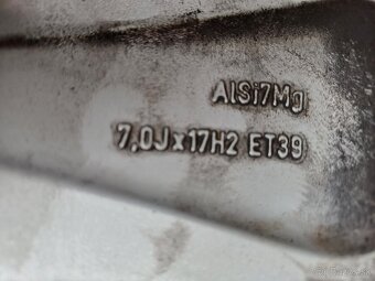 hlinikové disky org.Vw/Seat/Skoda,---7Jx17-ET-39--5x112 - 11