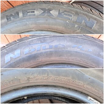 205/55 R16 ZIMNÉ 6mm Goodyear - Michelin V-dezén aj LETNÉ - 11