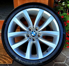 alu R19 5x120, dvojrozmer, orig. BMW 5, F10, F11 + pneu - 11