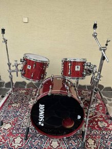 Sonor Designer Birdseye Cherry Maple Light Shell set bicie - 11