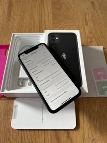 iPhone 11 64gb Black - nepoužívaný, záruka - 11