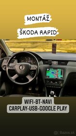 PREDAJ a Montáž - Android 13 5G Wifi autorádio ŠKODA/VW/SEAT - 11