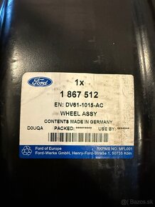 Originál Ford plechové disky kolies 17’’ - 11