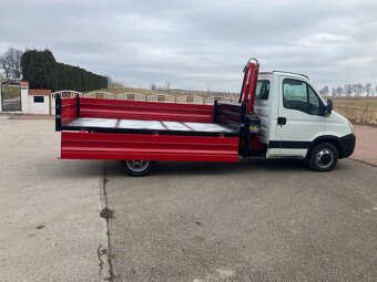 Iveco daily 35C15 3 stranný sklapač s hydraulickou rukou 2t - 11