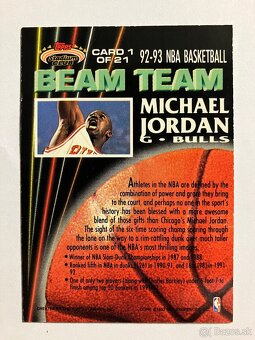 Basketbalove karticky Michael Jordan na predaj - 11