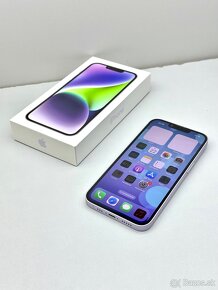 iPhone 14 128GB PURPLE TOP STAV AKO NOVÝ ZÁRUKA - 11