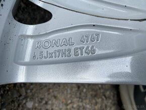 5x112 R17 original Škoda Octavia 4 LYRA + zimné pneu - 11