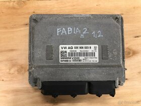 škoda fabia 2 vstrekovače zamok servo abs pedal klima - 11