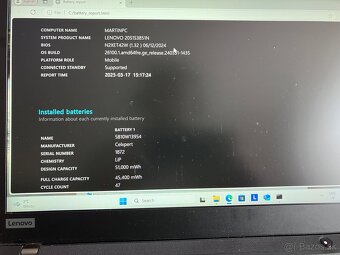 Lenovo T14, Core i7, 32GB RAM, 512 NVMe SSD, 2GB MX330 GPU - 11