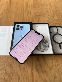 iPhone 13 Pro 128 gb Sierra Blue v záruke + príslušenstvo - 11