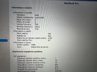 Apple MacBook pro 13” RETINA + obal /SUPER CENA/ - 11