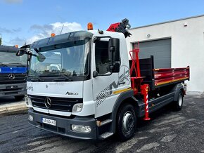 MERCEDES-BENZ ATEGO 1224 SKLÁPAČ S3 HYDRAULICKÁ RUKA KIPPER - 11