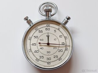 Staršie vojenske sovietske stopky chronometer v krabici - 11