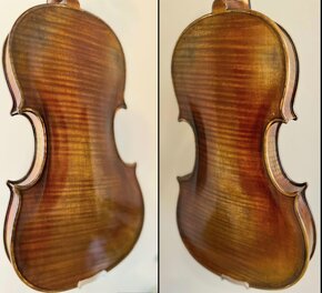 husle 4/4 model Stradivari (olejový lak) - 11