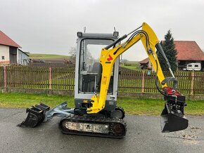 Minibagr Wacker Neuson ET16 hyd.podvozek+svahovka,2500mth - 11