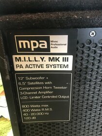 Subwoofer Mpa M.I.L.L.Y. III PA AKTIVNY - 11